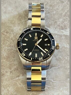 Tommy Hilfiger TH85 Men's Automatic Two Tone Stainless Steel Watch